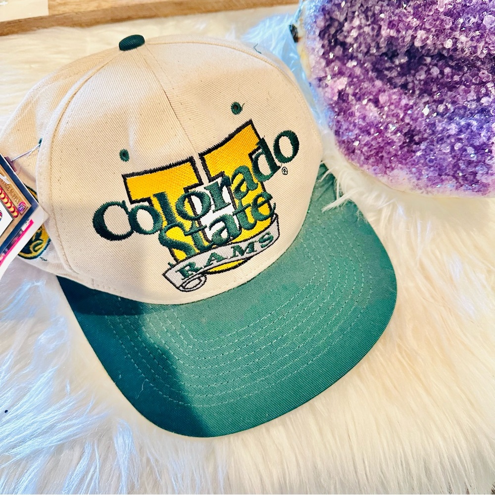 Vintage Signed Colorado State Rams hat